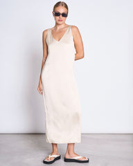 MAXI DRESS BENVIE IVORY von JAN´N JUNE