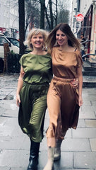 Satin-Rock SUNIA grün