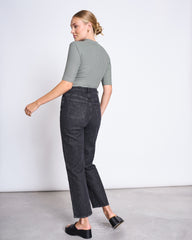 LYOCELL RIB T-SHIRT NINA SEA SPRAY von JAN `N JUNE