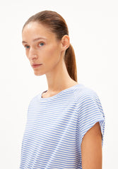 Shirt ONELIAA LOVELY STRIPES von ARMEDANGELS blue bloom