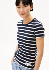 RIPP-Shirt KARDAA STRIPES von ARMEDANGELS night sky