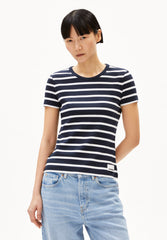 RIPP-Shirt KARDAA STRIPES von ARMEDANGELS night sky
