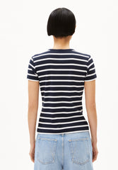 RIPP-Shirt KARDAA STRIPES von ARMEDANGELS night sky