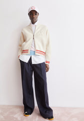 ICONIC Bomberjacke von ARMEDANGELS oatmilk/red