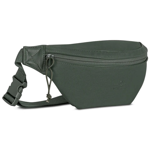 Vegane Bauchtasche TONI dunkelgrün von JOHNNY URBAN