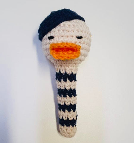 Häkelrassel DUCK navy