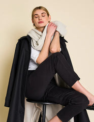 SCARF ROSS LIGHT GREY von JAN `N JUNE