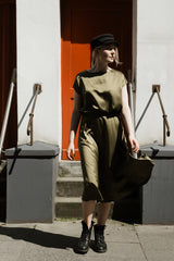 Satin-Rock SUNIA grün