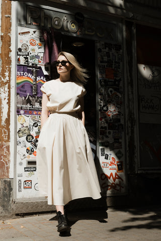 Rock BLOOM beige - Handmade with Love