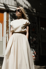 Rock BLOOM beige - Handmade with Love