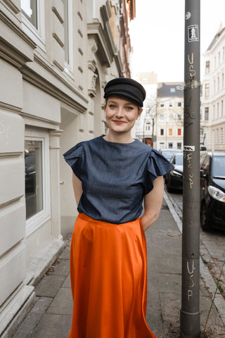 Top TULIP jeans Tencel - Handmade with Love