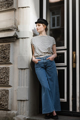 Jersey Top BLOSSOM Stripes - handmade with Love