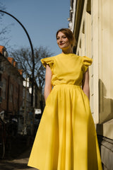 Top TULIP gelb - Handmade with Love