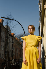 Top TULIP gelb - Handmade with Love