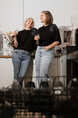 Organic Sweat-Shirt BE SHINE - handmade with Love