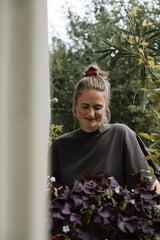 Organic Shirt BE anthrazit - handmade with Love