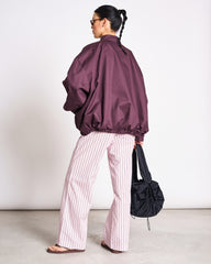 OVERSIZED BLOUSON TANARO cherry laquer von JAN `N JUNE