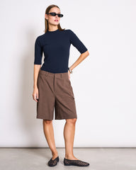 LYOCELL RIB T-SHIRT NINA nightfall von JAN `N JUNE