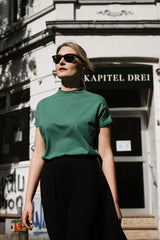 Organic Shirt MY green - handmade with Love