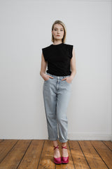 Organic Top MOVE black - handmade with Love