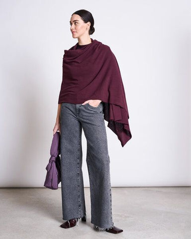 SCARF ROSS CHERRY LACQUER von JAN `N JUNE