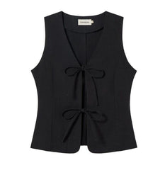 BLACK ELISE TOP von THINKING MU