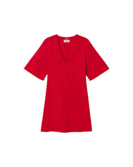 FIERY RED KIM DRESS von THINKING MU