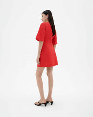 FIERY RED KIM DRESS von THINKING MU