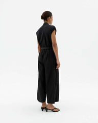 BLACK MALAWI JUMPSUIT von THINKING MU