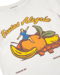 FRUTAS ALEGRIA WHITE MIRNA T-SHIRT von THINKING MU