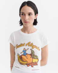 FRUTAS ALEGRIA WHITE MIRNA T-SHIRT von THINKING MU