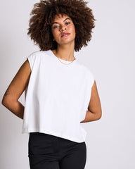 SHIRT OVAR WHITE GOTS von JAN `N JUNE