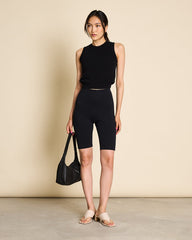 BIKER SHORTS BLACK von JAN `N JUNE