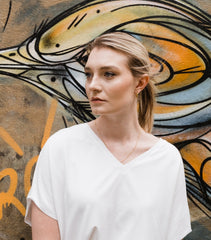 Organic Shirt NOVA WHITE - Handmade with Love