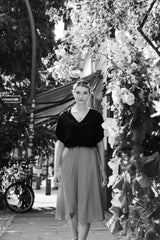 Organic Shirt NOVA BLACK - Handmade with Love