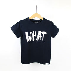 Organic Kinder-Shirt WHAT