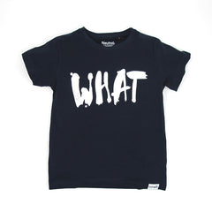 Organic Kinder-Shirt WHAT