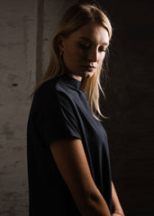 Organic Shirt MY navy - handmade with Love