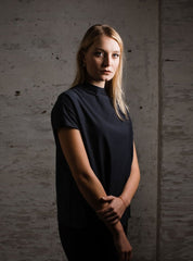 Organic Shirt MY navy - handmade with Love