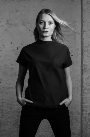 Organic Shirt MY black - handmade with Love