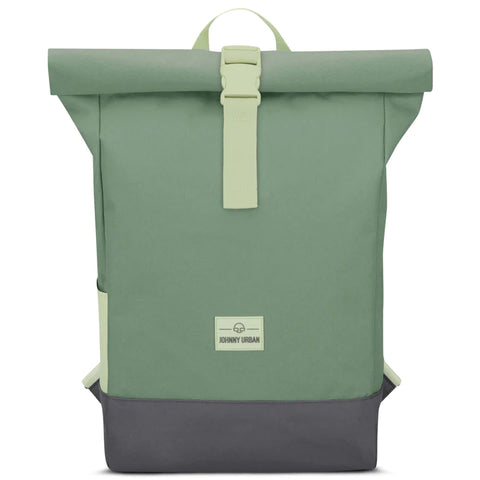 Rolltop Rucksack RYAN von JOHNNY URBAN sage green - grau
