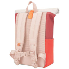 Rolltop Kinderrucksack AARON red multi von JOHNNY URBAN