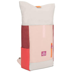 Rolltop Kinderrucksack AARON red multi von JOHNNY URBAN