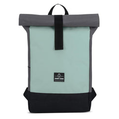 Rolltop Rucksack RYAN von JOHNNY URBAN grau-mint
