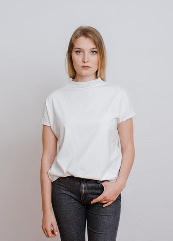 Organic Shirt MY white - handmade with Love