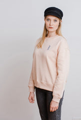 Organic Sweatshirt TOGETHER misty pink