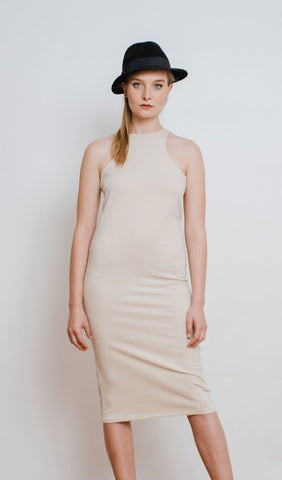 Kleid ARNDIS BEIGE - Handmade with Love