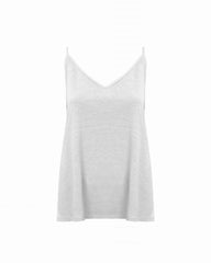 SLIP TOP TRIANGLE LINEN WHITE von JAN`N JUNE