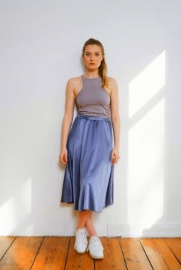 Satin-Rock SUNIA blue - handmade with Love