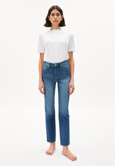 Jeans CARENAA von ARMEDANGELS - STRAIGHT FIT MID WAIST